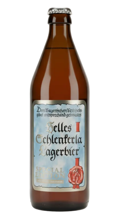 Aecht Schlenkerla Helles Lagerbier .3% 500ml bottle Bavarian lager