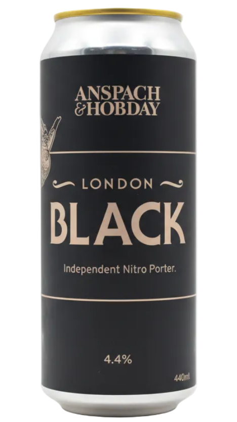Anspach & Hobday London Black 4.4% 440ml Can