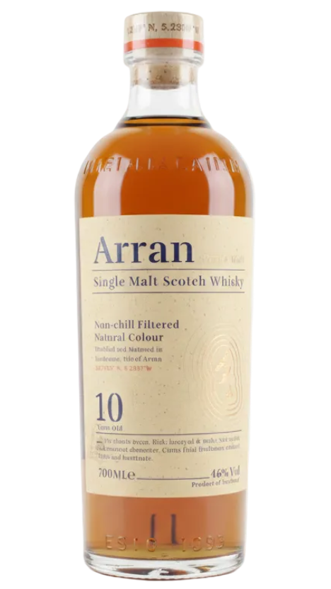Arran 10 Year Old 46% 700ml Bottle
