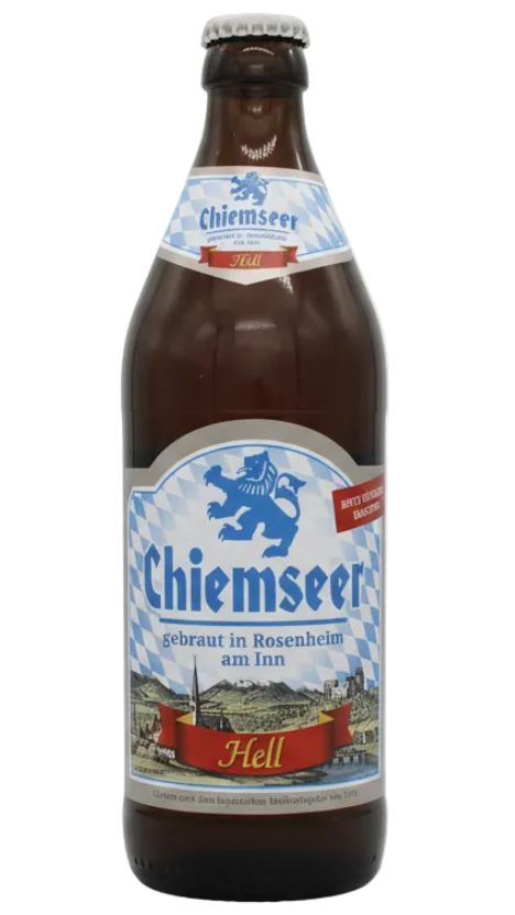 Chiemseer Hell 5.0% 500ml bottle Bavarian lager