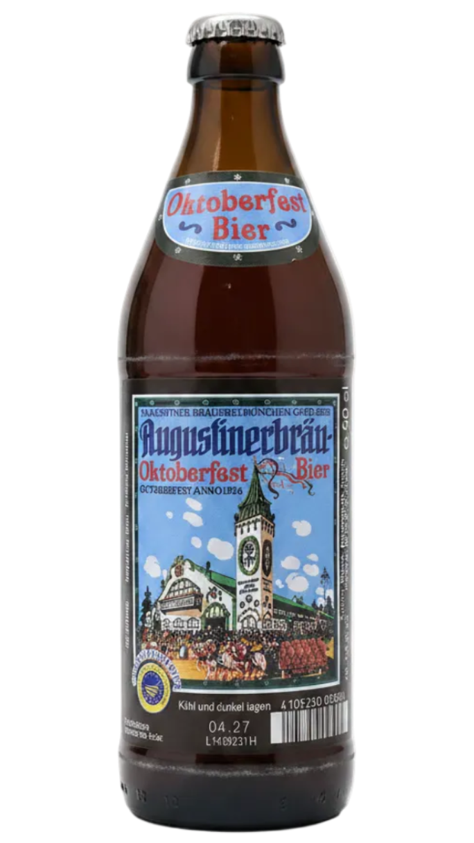 Augustiner Oktoberfest Bier 6.3% 500ml Bottle