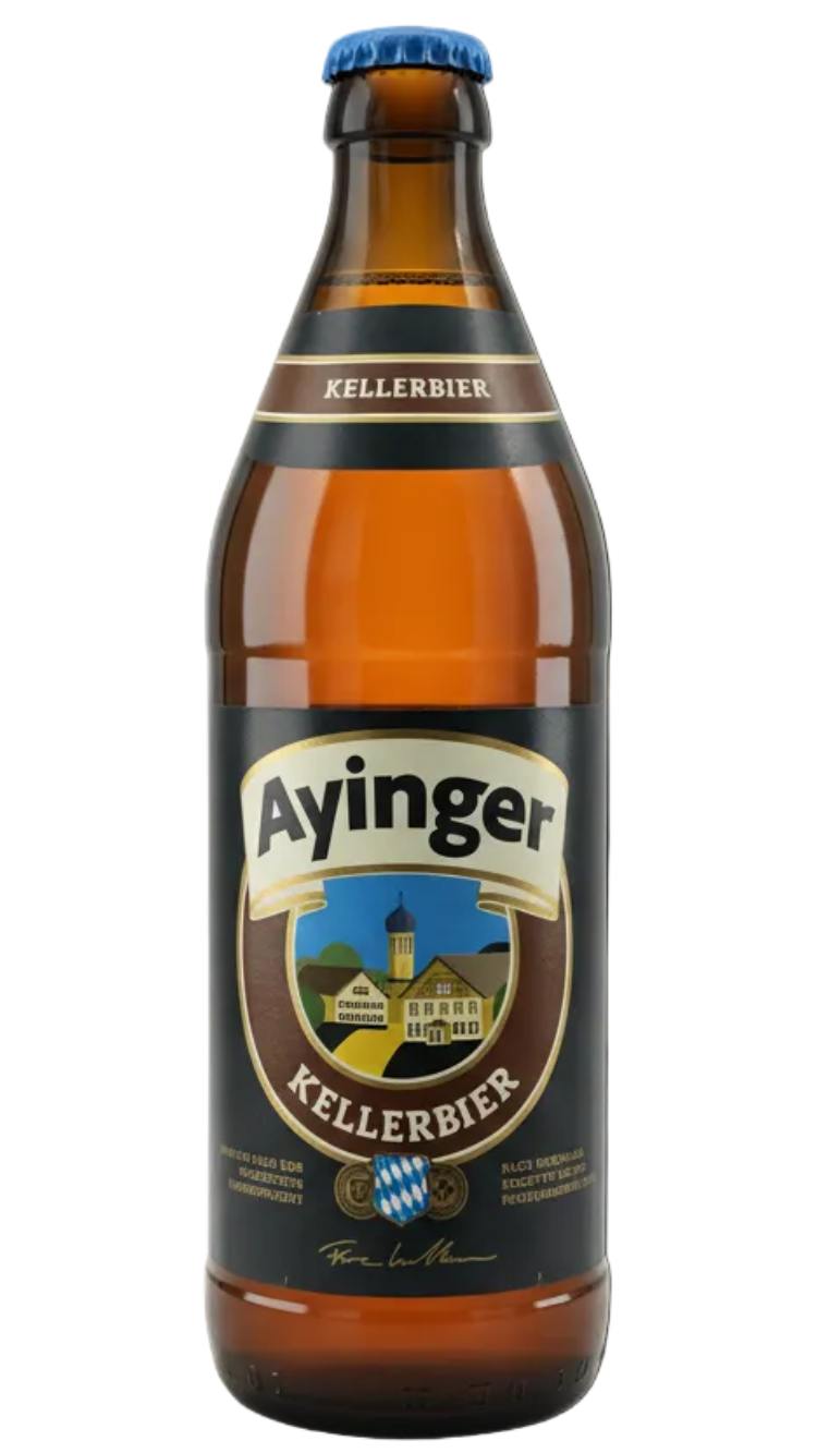 Ayinger Kellerbier 4.9% German Kellerbier 500ml bottl