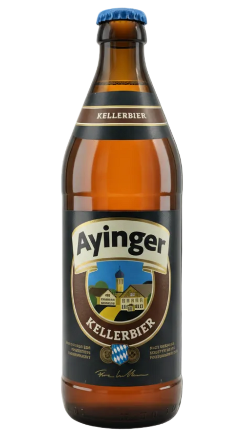 Ayinger Kellerbier 4.9% German Kellerbier 500ml bottl
