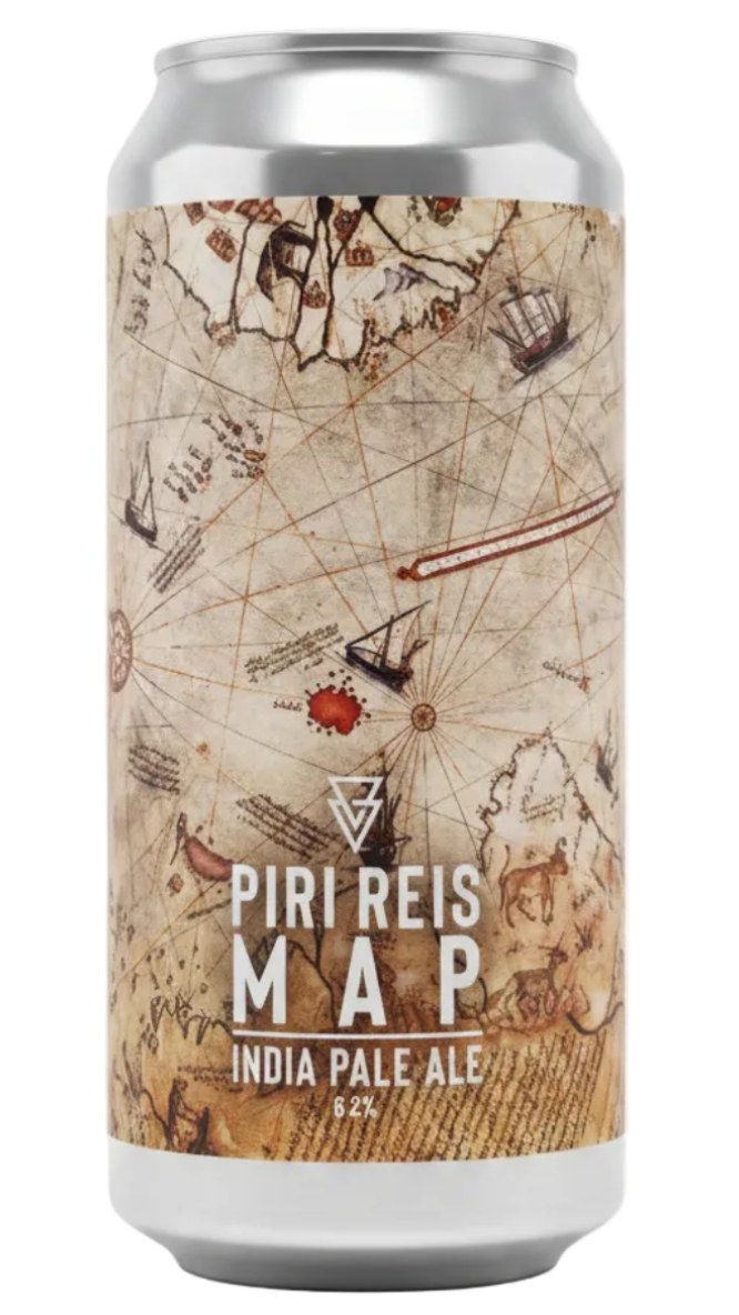 Azvex Piri Reis Map 6.2% 440ml Can