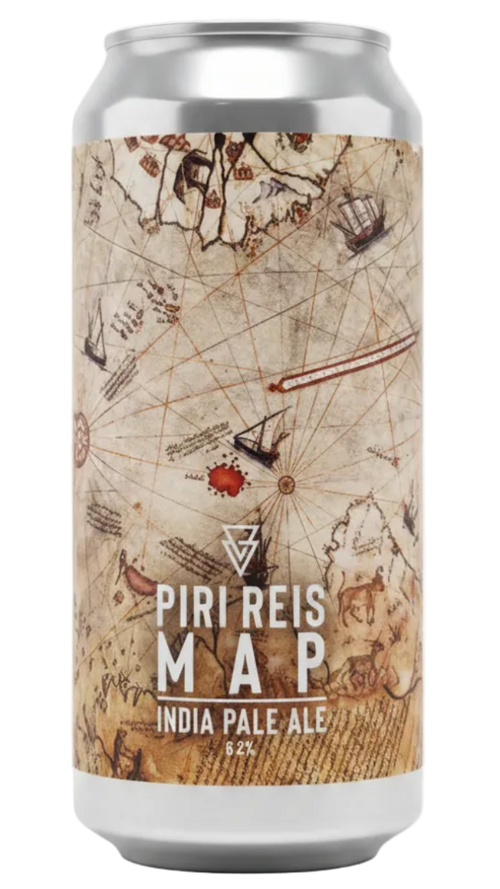 Azvex Piri Reis Map 6.2% 440ml Can