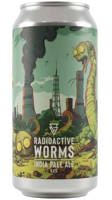 Azvex Radioactive Worms 5.2% 440ml Can