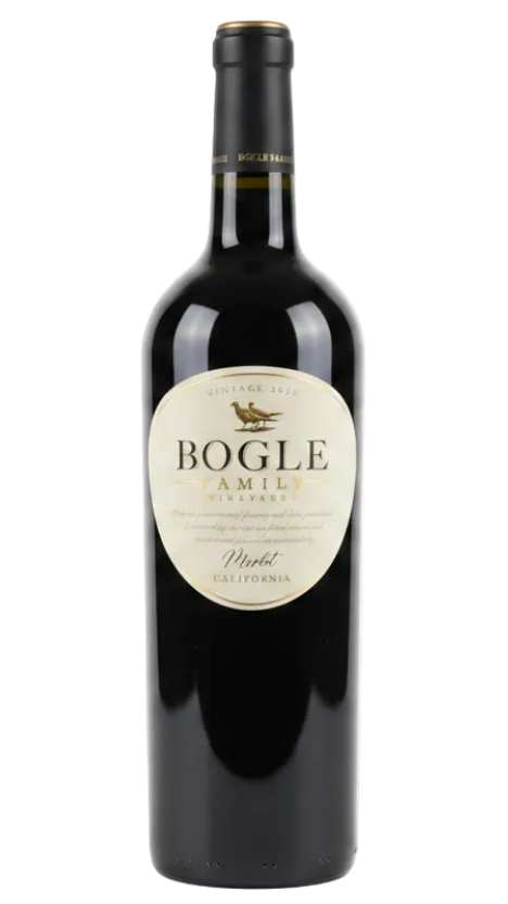 Bogle Family Vineyards Merlot 2020 13.5% 750ml Bottle
