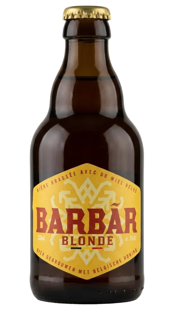 Brasserie Lefebvre Barbãr Honey Beer 8% 330ml Bottle