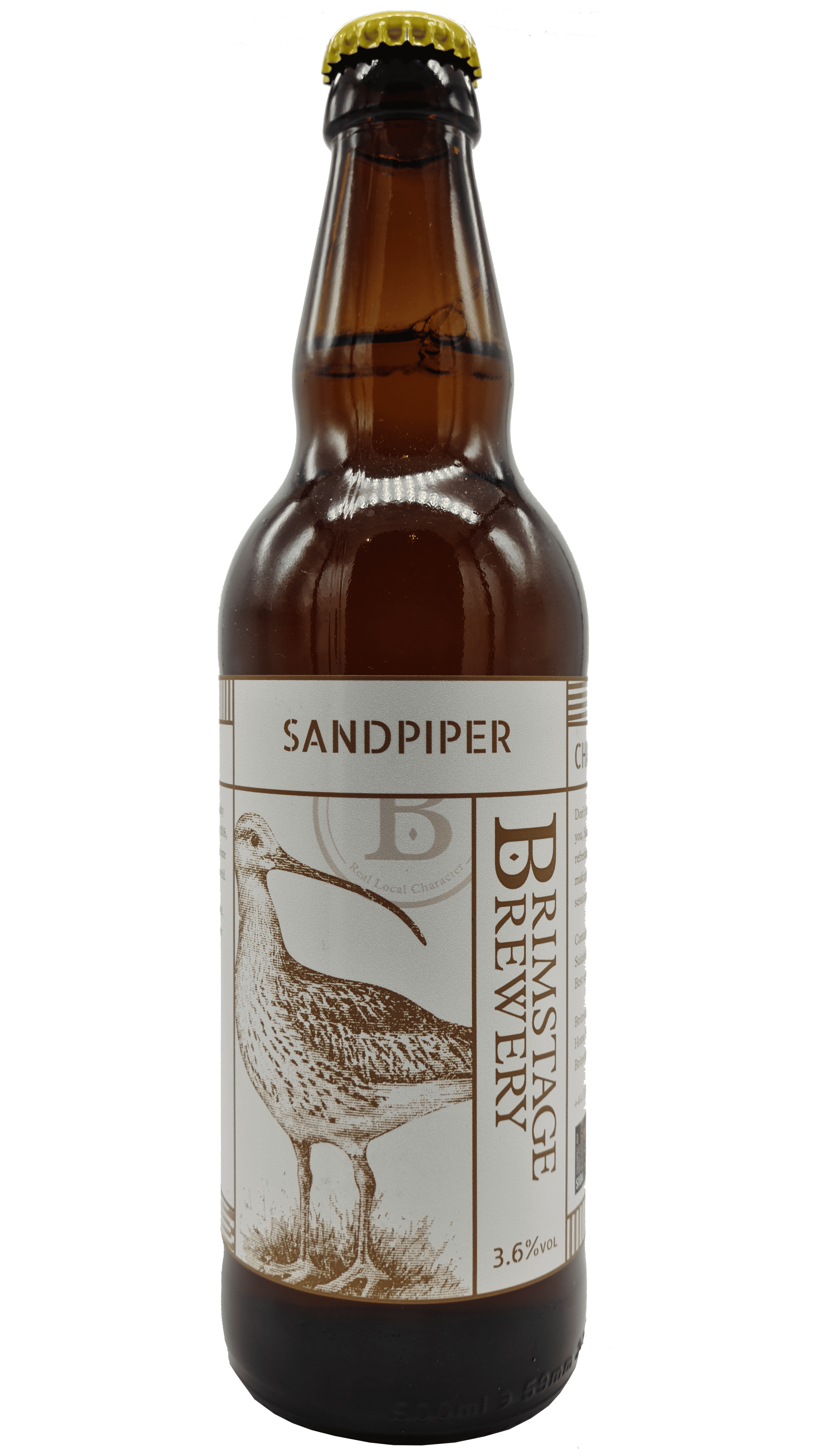 Brimstage Sandpiper Light Ale 3.6% 500ml Bottle