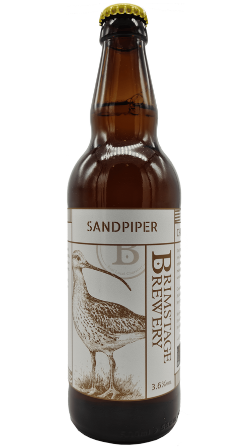 Brimstage Sandpiper Light Ale 3.6% 500ml Bottle