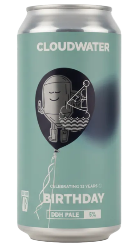 Cloudwater Brew Co 11th Birthday DDH Pale 5.0% 440ml Can