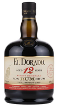 El Dorado 12 Year Old Rum 40% 700ml Bottle