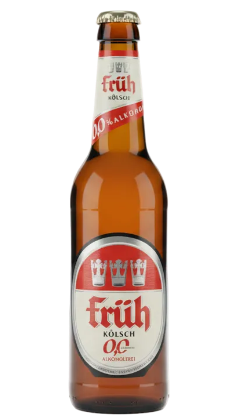 Früh Kölsch Alkoholfrei 0.0% 500ml bottle alcohol-free German beer