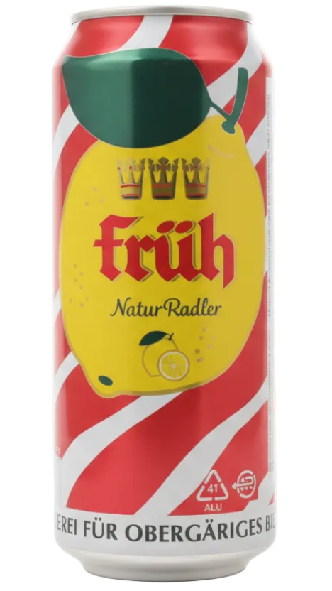 Früh Natur Radler 2.2% 500ml can German radler