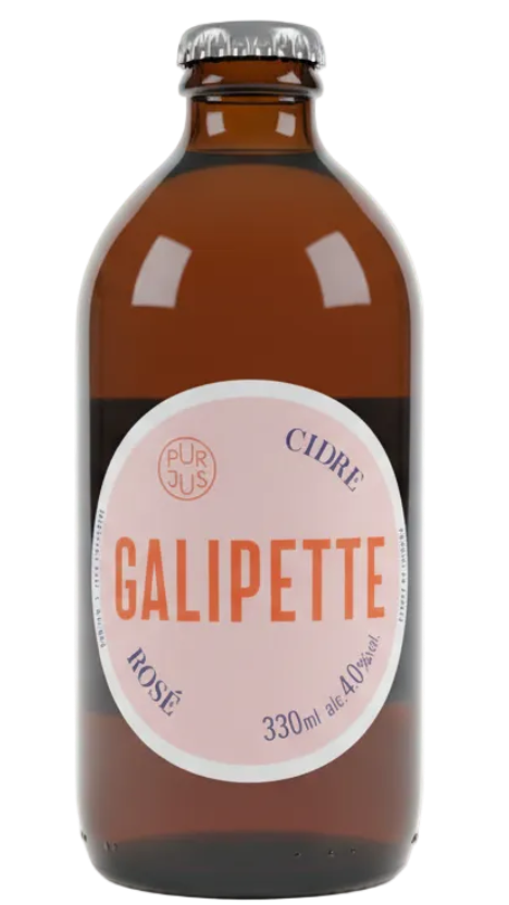 Galipette Cidre Rosé 4.0% 330ml Bottle