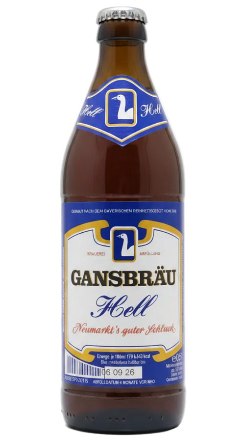 Gansbräu Hell 5% 500ml Bottle