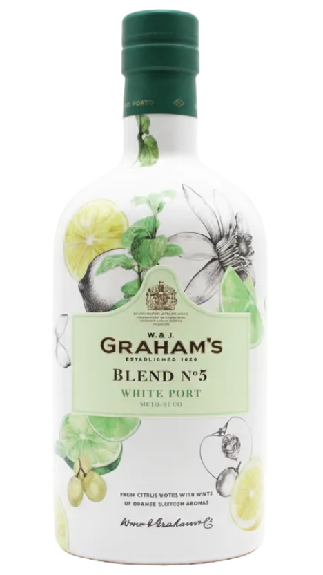 Graham's Blend No.5 White Port 19% 750ml Bottle