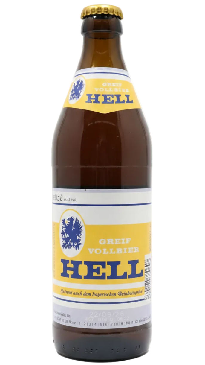 Greif Retro Hell 4.9% 500ml Bottle