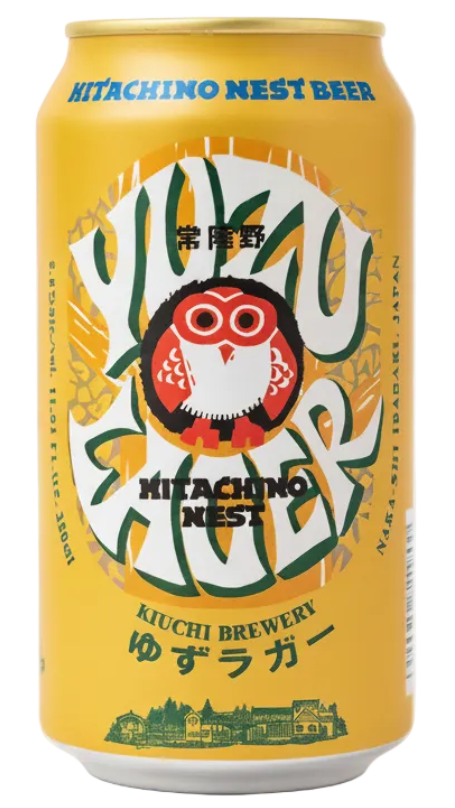 Hitachino Nest Yuzu Lager 5.5% 350ml Can