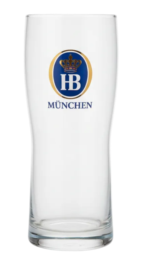 Hofbräu Half Pint Glass 285ml Branded Bavarian Glassware