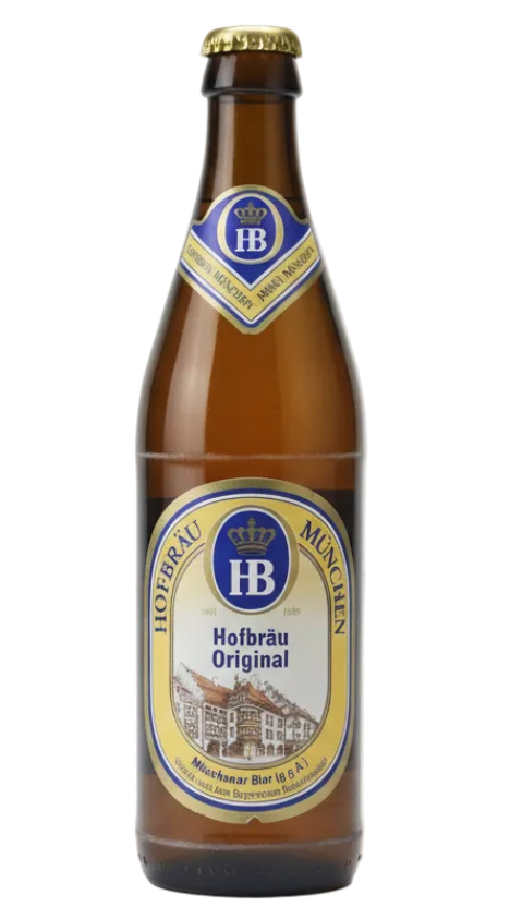 Hofbräu Original 5.1% 500ml bottle Munich Helles