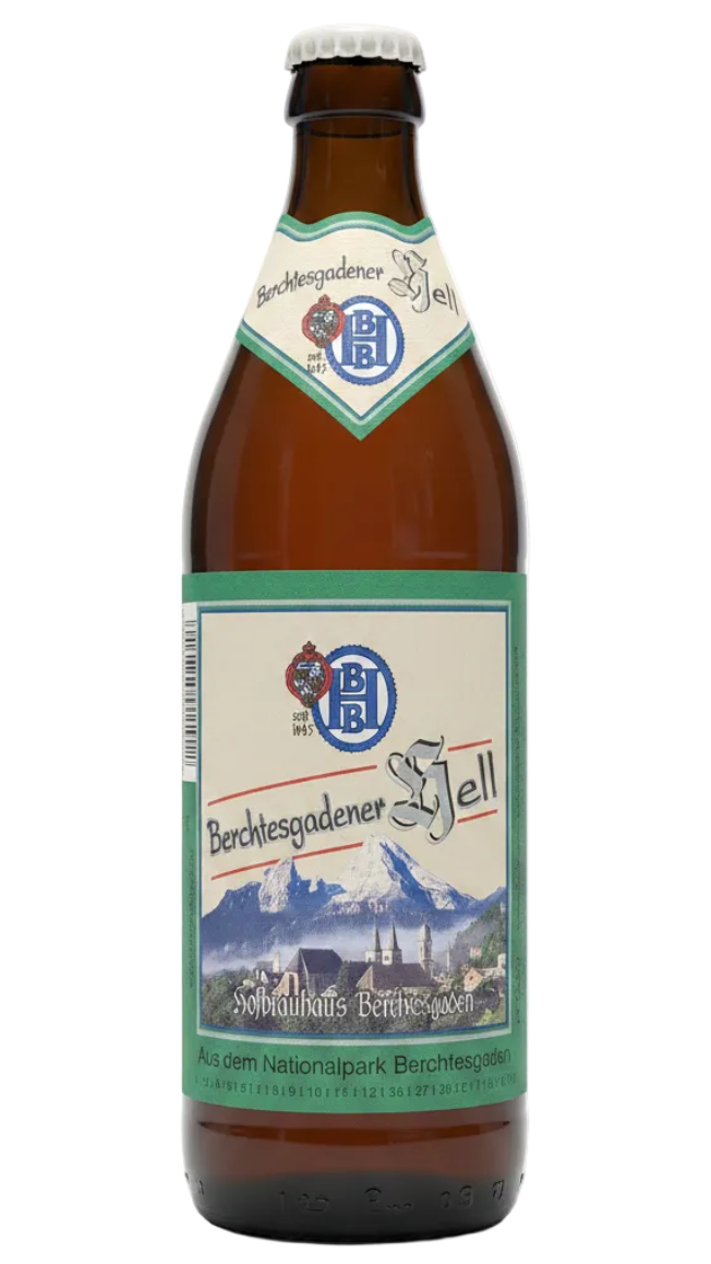 Berchtesgadener Hell 4.9% 500ml Bottle