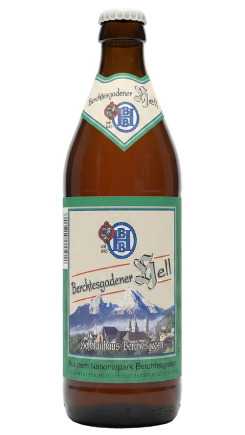 Berchtesgadener Hell 4.9% 500ml Bottle