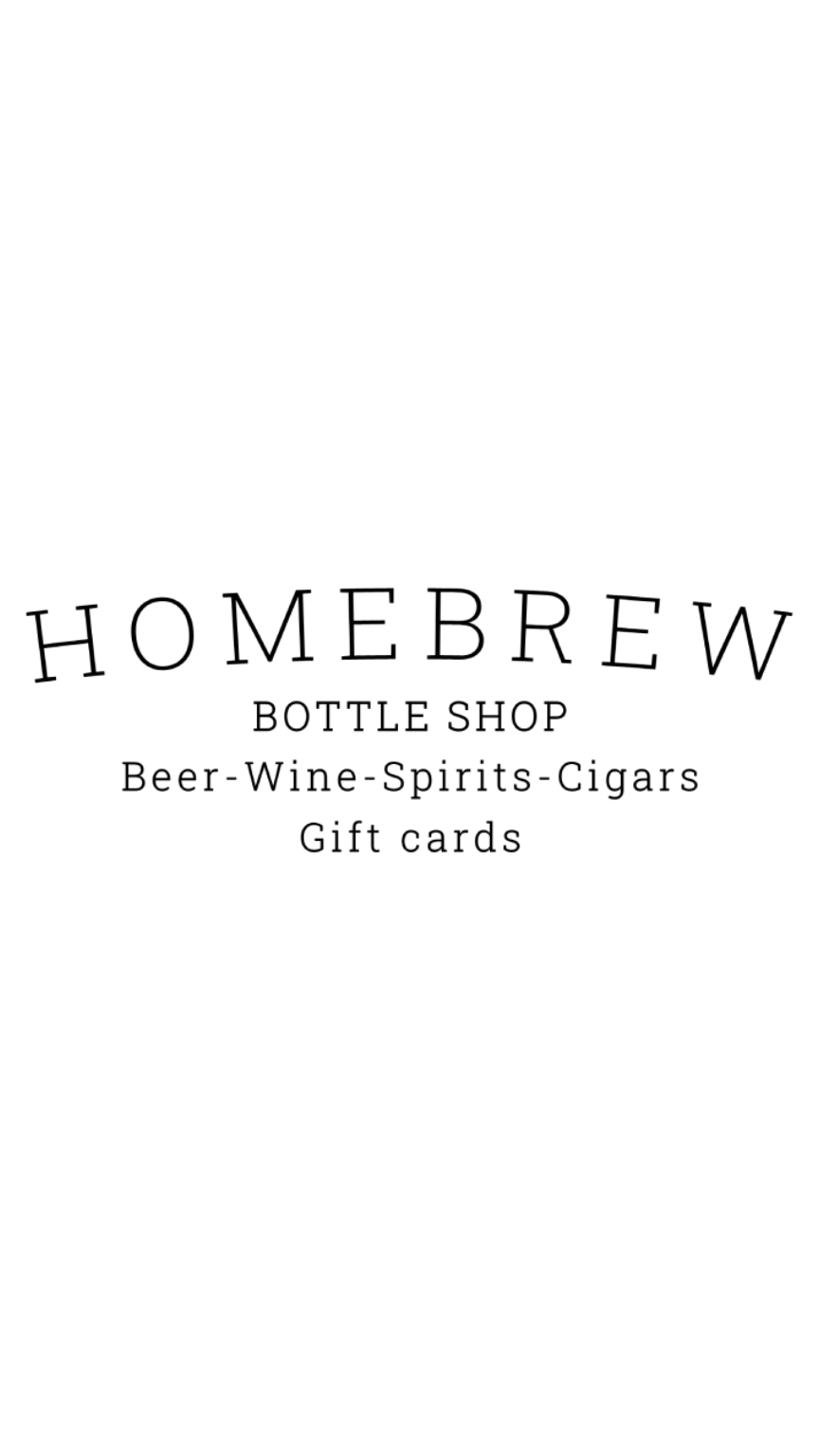 Homebrew Bottleshop Gift Card