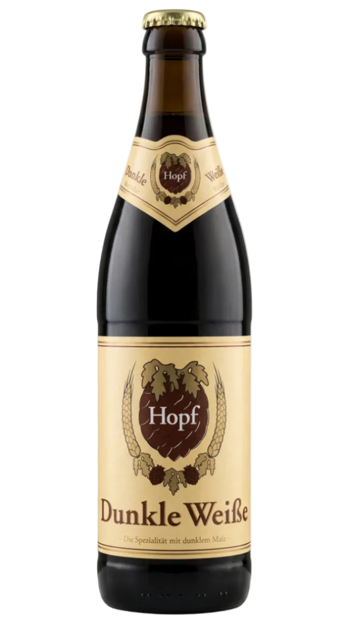 Hopf Dunkle Weiße 5.3% 500ml Bottle
