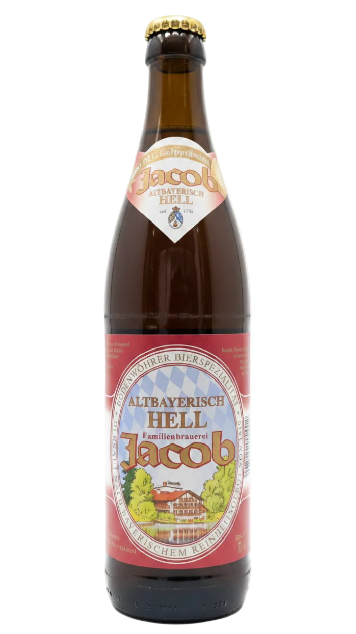 Jacob Altbayerisch Hell 4.9% 500ml Bottle