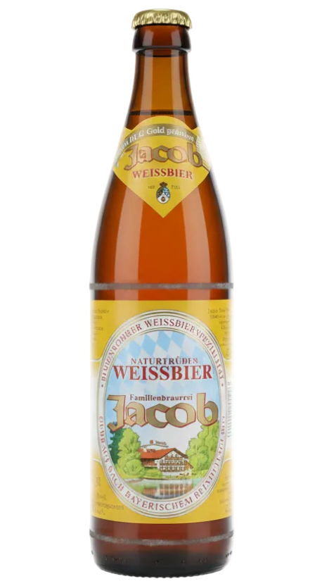 Jacob Weissbier 5.3% 500ml Bottle