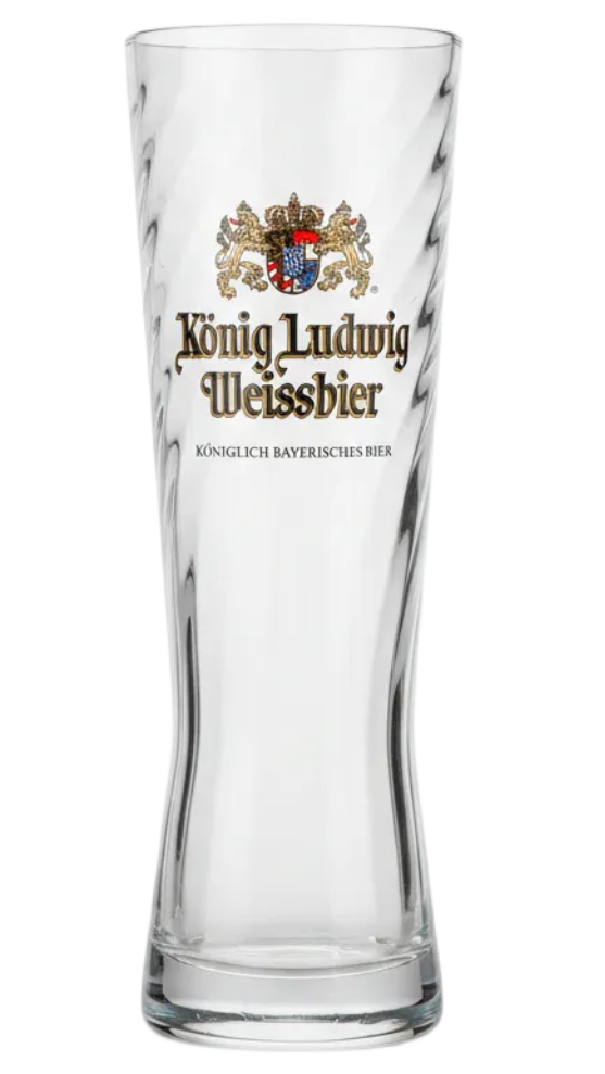 König Ludwig Weissbier 1/2 Pint Glass