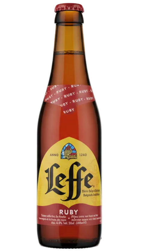 Leffe Ruby 5% 330ml Bottle