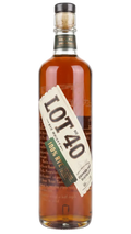 Lot 40 Rye Whisky 43% 700ml Bottle