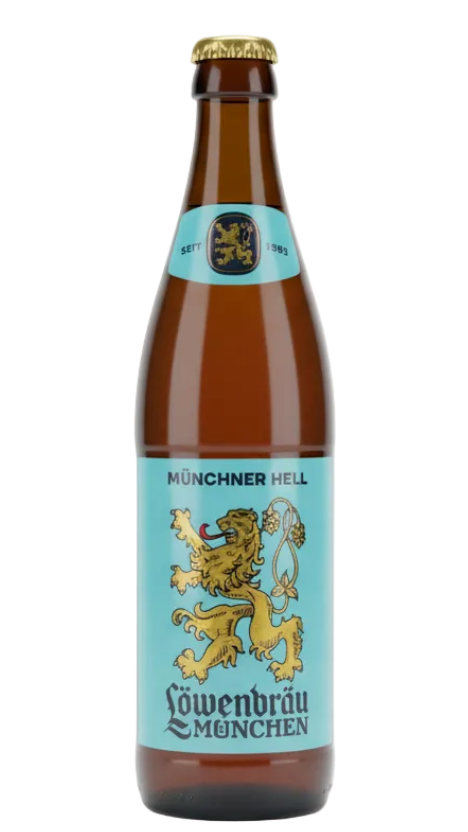 Löwenbräu Original 5.2% 500ml bottle front label
