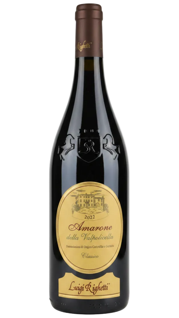 Luigi Righetti Amarone della Valpolicella 2022 15% 750ml Bottle