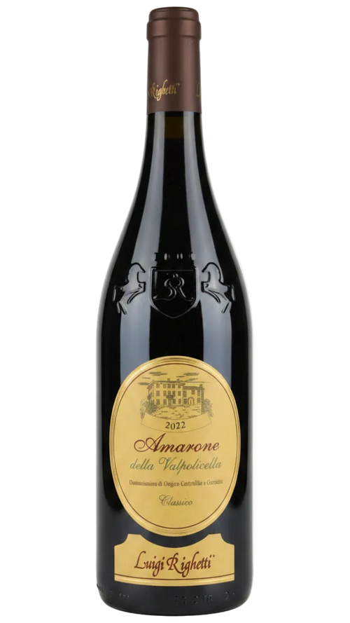 Luigi Righetti Amarone della Valpolicella 2022 15% 750ml Bottle