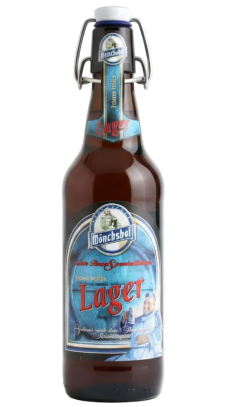Mönchshof Lager 4.9% 500ml Bottle