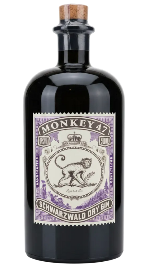 Monkey 47 Dry Gin 47% 500ml Bottle