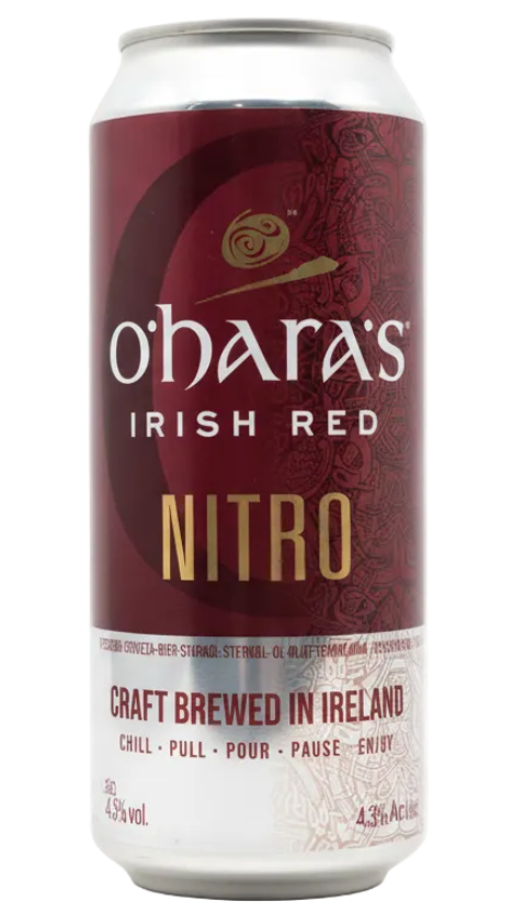 O’Hara’s Irish Red 4.3% 440ml Can