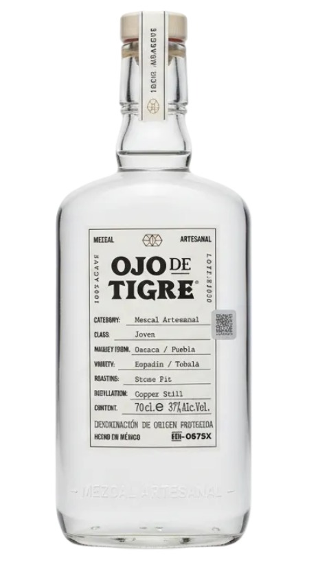 Ojo de Tigre Joven Mezcal 37% 700ml Bottle