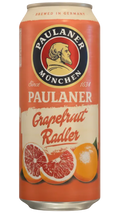 Paulaner Grapefruit Radler 2.5% grapefruit radler 500ml can