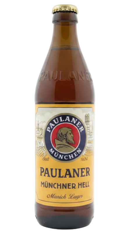 Paulaner Münchner Hell 4.9% 500ml Bottle