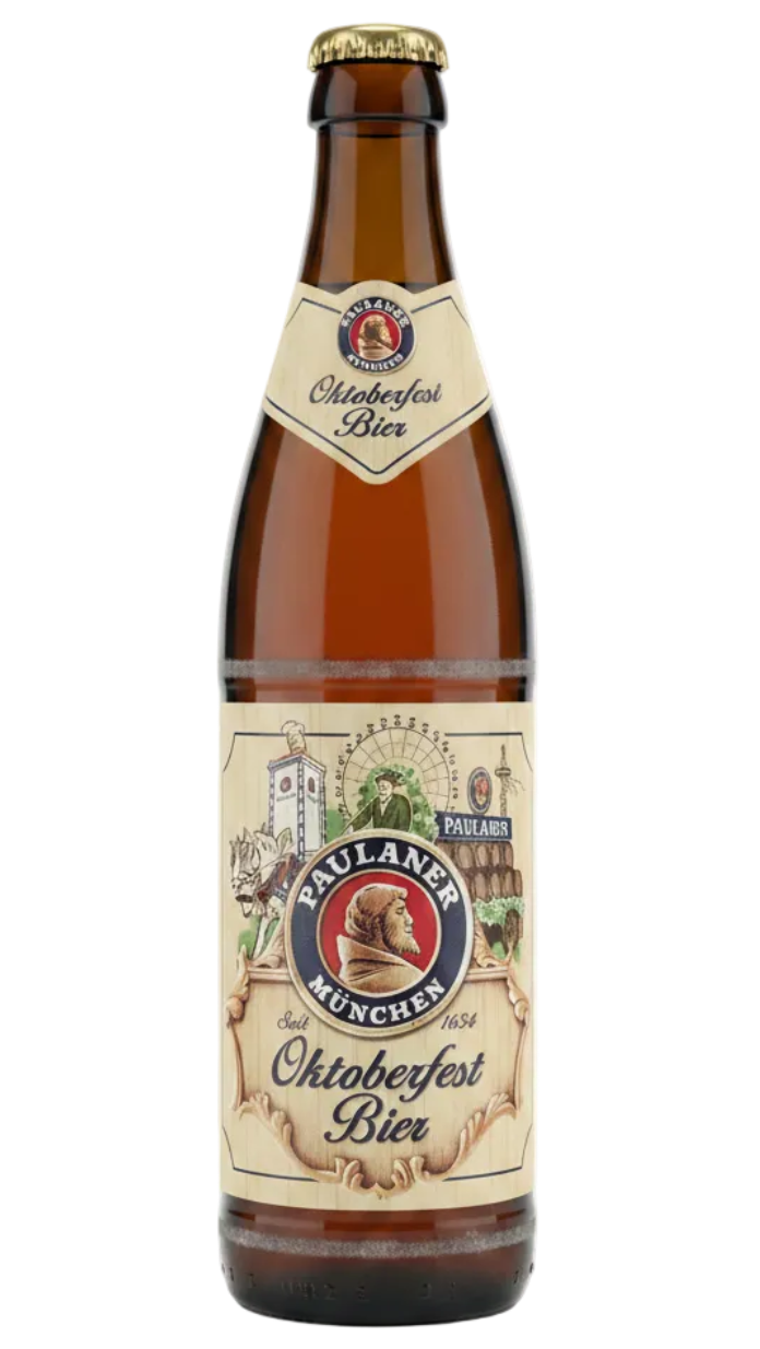 Paulaner Oktoberfest Bier 6% 500ml Bottle