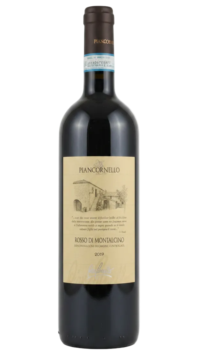 Piancornello Rosso Di Montalcino 2019 15% 750ml Bottle
