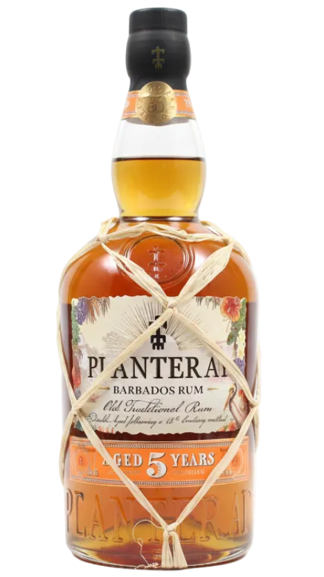 Planteray 5 Year Old Barbados Rum 40% 700ml Bottle
