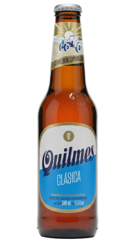 Quilmes Clásica 4.9% 340ml Bottle