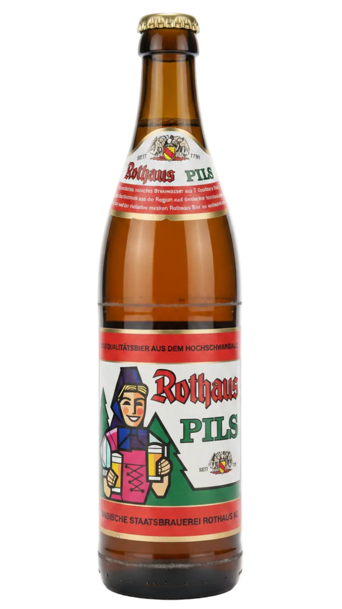 Rothaus Pils Tannenzäpfle 5.1% 500ml Bottle