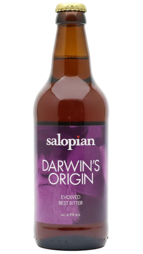 Salopian Darwin’s Origin 4.3% 500ml Bottle – English Bitter