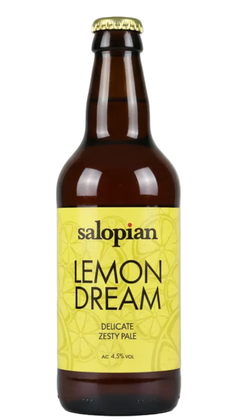 Salopian Lemon Dream 4.5% 500ml Bottle – English Golden Ale